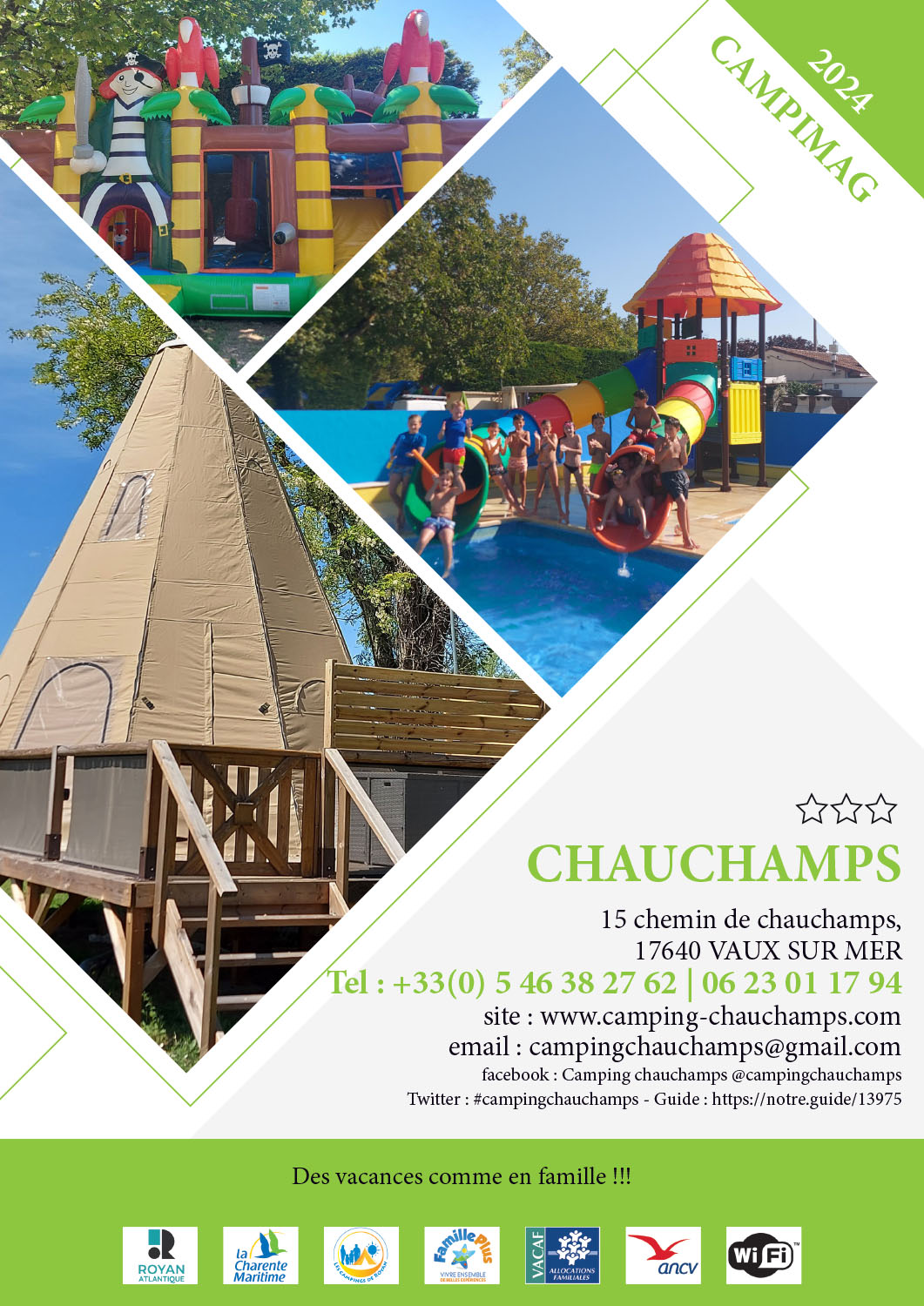 Brochure Camping Chauchamps